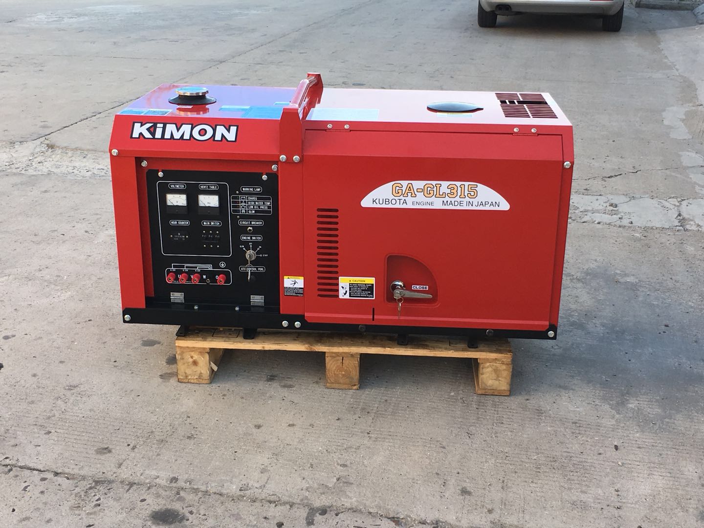 久保田柴油發(fā)電機 8KW三相 GL310